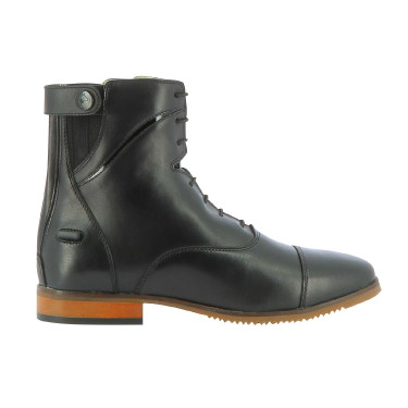 Boots Equithème Wavy lacet / zip Noir