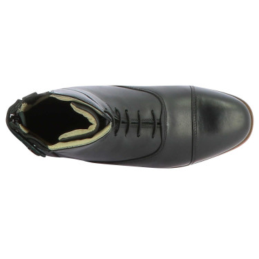 Boots Equithème Wavy lacet / zip Noir