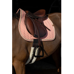 Tapis de selle Equithème Softy Saumon Rose Tapis de selle Equithème Softy Saumon Rose