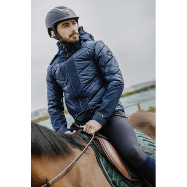 Softshell Equithème Chris Marineblauw