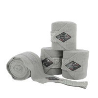 Polo bandages Equithème French Touch Zwart