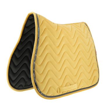 Zadeldek Equithème Glossy Geel