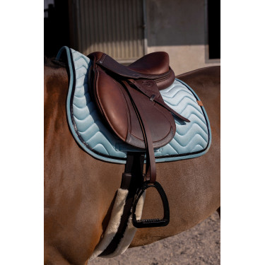 Zadeldek Equithème Glossy Lichtgroen
