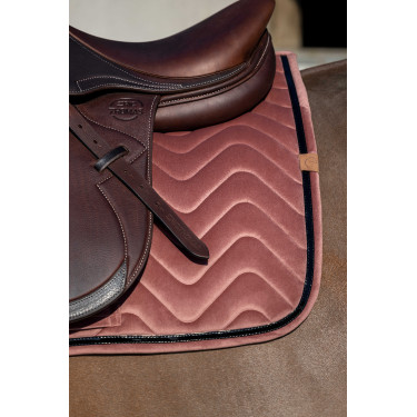 Tapis de selle Equithème Glossy Vieux rose Tapis de selle Equithème Glossy Vieux rose