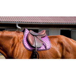 Tapis de selle Equithème Glossy Violet Tapis de selle Equithème Glossy Violet
