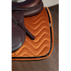 Zadeldek Equithème Glossy Oranje