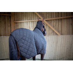 Couverture Paddock Sports Matelassée Noir