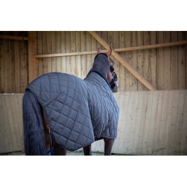 Couverture Paddock Sports Matelassée Noir