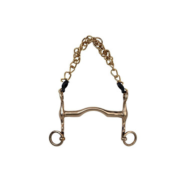 Mors de bride Metalab cyprium branches courtes