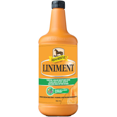 Vloeibare liniment Absorbine