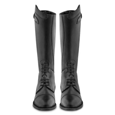 Bottes Ego7 Aster enfant avec lacets Noir