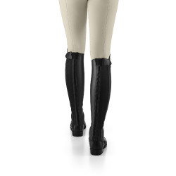 Mini-chaps Ego7 Lyra met elastiek Zwart