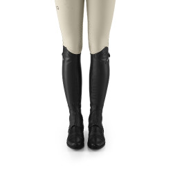 Mini-chaps Ego7 Lyra met elastiek Zwart