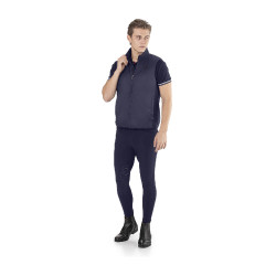 Ego7 Toty gewatteerd mouwloos vest voor heren Marine Marineblauw