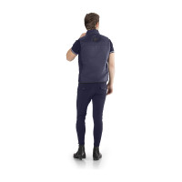 Ego7 Toty gewatteerd mouwloos vest voor heren Marine Marineblauw
