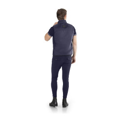 Ego7 Toty gewatteerd mouwloos vest voor heren Marine Marineblauw