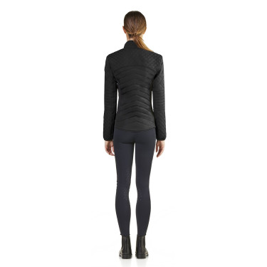 Veste courte matelassée Ego7 Atena femme Noir