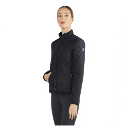 Veste courte matelassée Ego7 Atena femme Noir