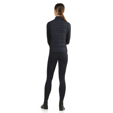 Veste sans manches matelassé Ego7 Dea femme côtés stretch Marine Bleu marine