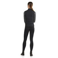 Veste sans manches matelassé Ego7 Dea femme côtés stretch Noir