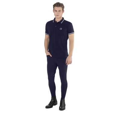Herenpoloshirt Ego7 AIR Marine Marineblauw