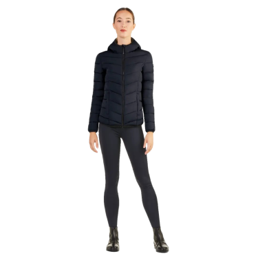 Korte gewatteerde jas Ego7 Febe met capuchon voor dames