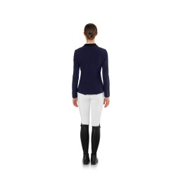 Wedstrijdjasje Ego7 Elegance CL dames Marine Marineblauw