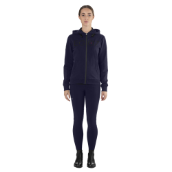 Sweat zippé à capuche femme Ego7