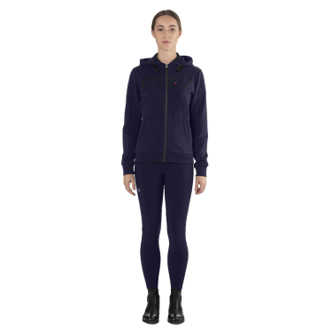 Sweat zippé à capuche femme Ego7