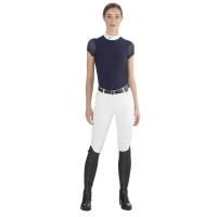 Polo de concours Rita Ego7 manches courtes femme Marine Bleu marine