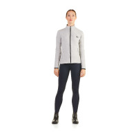 Sweat zippé Ego7 Z0W déperlant femme Gris mélange