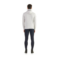 Sweat zippé à capuche Ego7 Z0W déperlant homme Marine Bleu marine