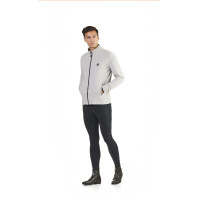 Sweat zippé Ego7 Z0W homme Gris mélange