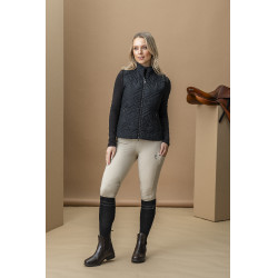 Doudoune sans manches Horseware AA Neve Monogram femme Noir