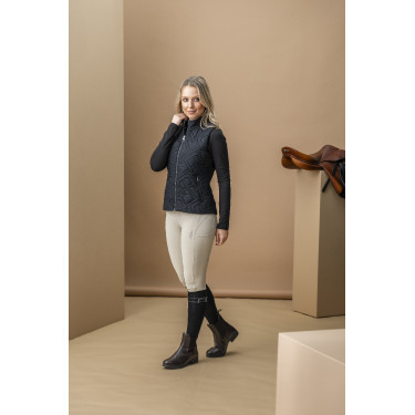 Doudoune sans manches Horseware AA Neve Monogram femme Noir
