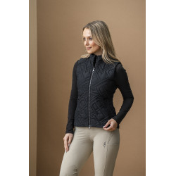 Doudoune sans manches Horseware AA Neve Monogram femme Noir