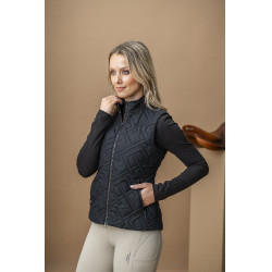 Doudoune sans manches Horseware AA Neve Monogram femme Noir