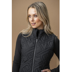 Doudoune sans manches Horseware AA Neve Monogram femme Noir
