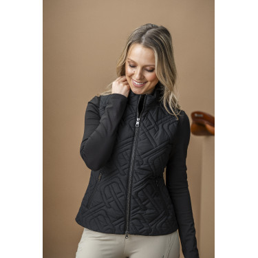 Doudoune sans manches Horseware AA Neve Monogram femme Noir