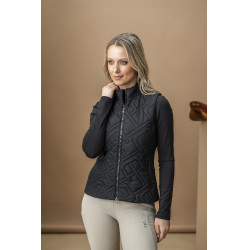 Doudoune sans manches Horseware AA Neve Monogram femme Noir