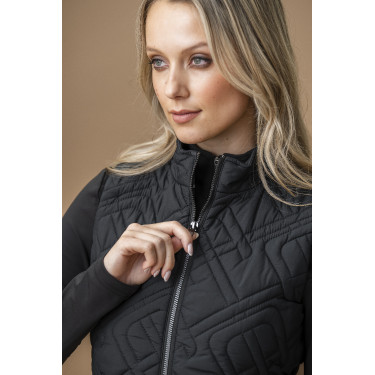 Doudoune sans manches Horseware AA Neve Monogram femme Noir