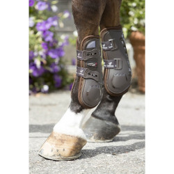 Guêtres LeMieux Impact Responsive Gel Marron Guêtres LeMieux Impact Responsive Gel Marron