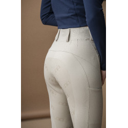 Horseware Hybrid-broek met kunstleren zitvlak AA Fina dames Beige