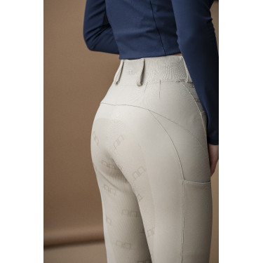 Horseware Hybrid-broek met kunstleren zitvlak AA Fina dames Beige
