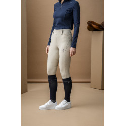 Pantalon Hybrid Horseware fond de peau AA Fina femme Beige