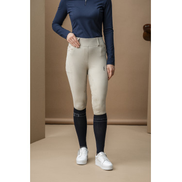 Pantalon Hybrid Horseware fond de peau AA Fina femme Beige