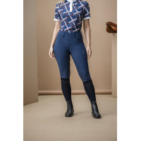 Pantalon Hybrid Horseware fond de peau AA Fina femme Marine Bleu marine