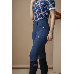 Pantalon Hybrid Horseware fond de peau AA Fina femme Marine Bleu marine