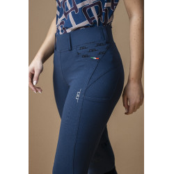 Pantalon Hybrid Horseware fond de peau AA Fina femme Marine Bleu marine