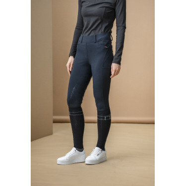 Pantalon Hybrid Horseware fond de peau AA Fina femme Noir